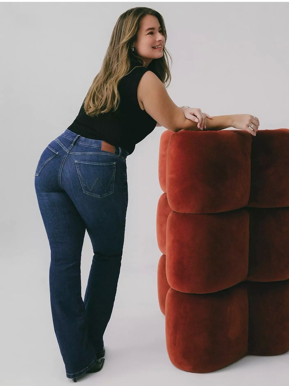 Wrangler Women's Indigo High-rise Bootcut-Leg Jeans